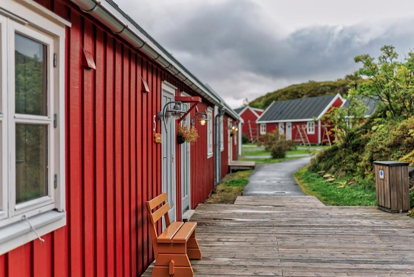 Nyvagar Rorbuhotell - By Classic Norway Hotels Кабельвоґ Екстер'єр фото