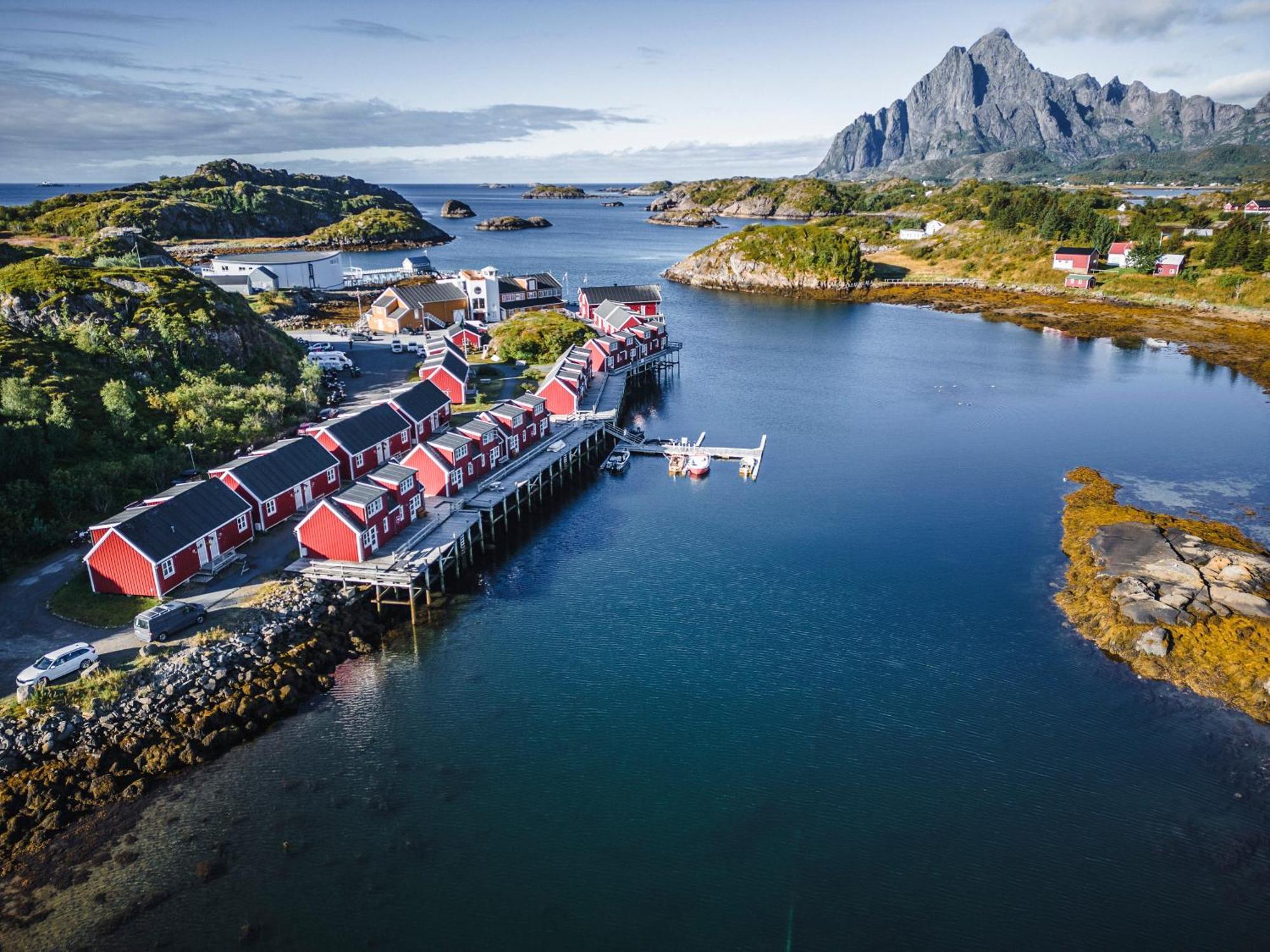 Nyvagar Rorbuhotell - By Classic Norway Hotels Кабельвоґ Екстер'єр фото